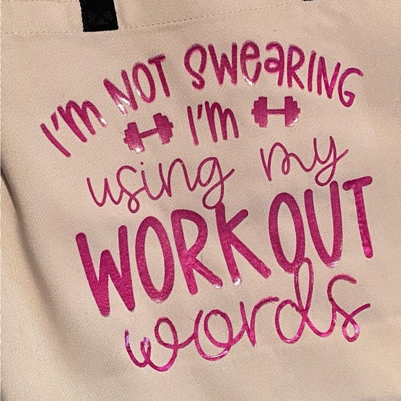 Here’s a large Canvas Tote - Picture 1 of 1